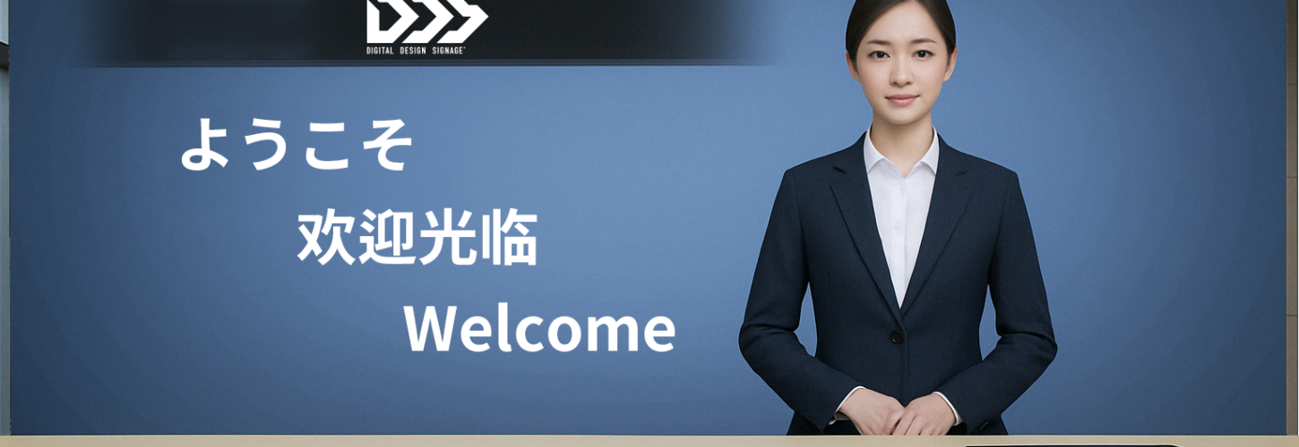 AIデジタルヒューマンサイネージ