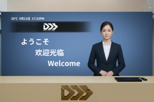 AIデジタルヒューマンサイネージ