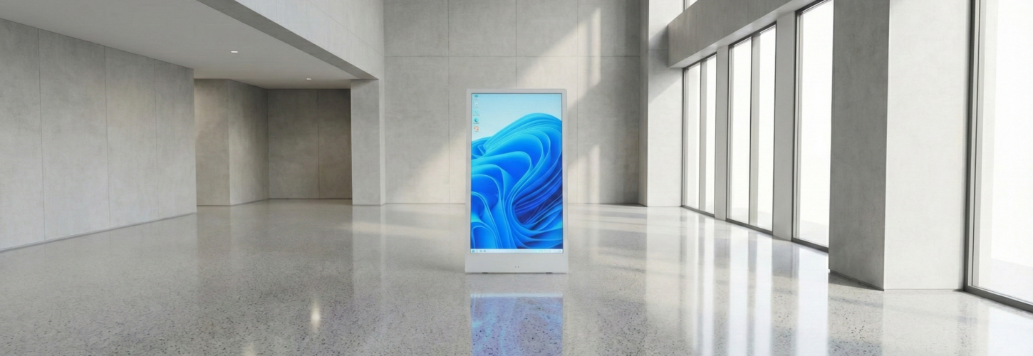 55インチ屋外用インチポータブルサイネージ（充電式）