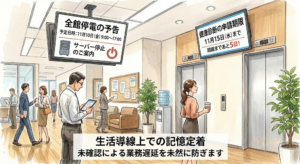 屋内デジタルサイネージ設置メリットイメージ写真